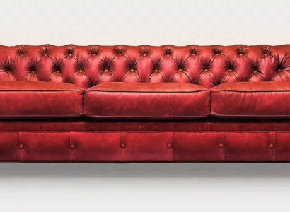 Chesterfield Sofagarnitur Sofa Couch Polster 3 2 1 Sitzer Leder Sofas
